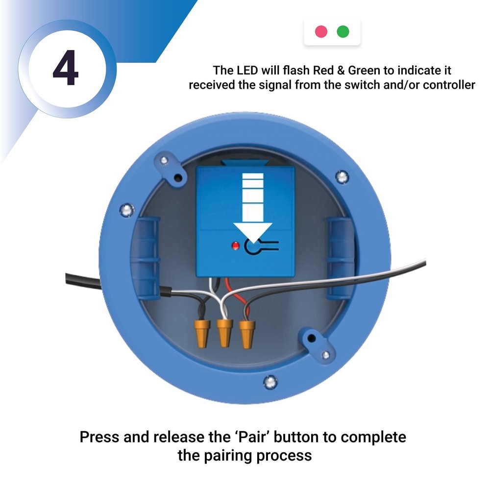 Levven 10A On/Off Controller (UL & ETL Listed) for Wireless Light Switch Kit,...