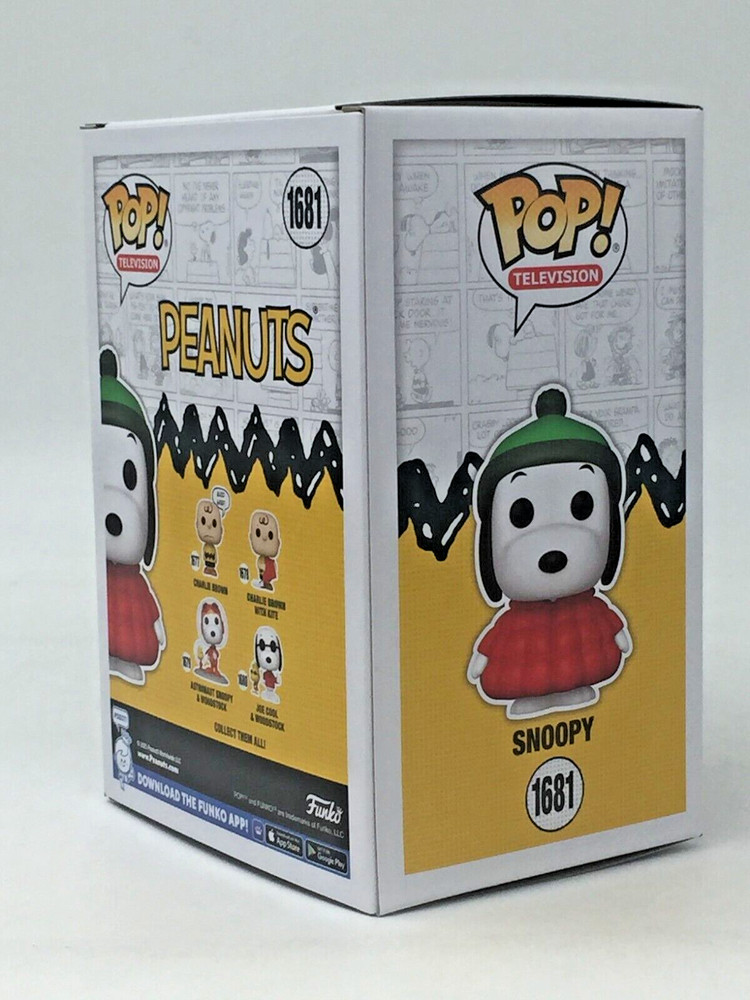 Funko Pop! Animation Peanuts Snoopy #1681 With Pop Protector