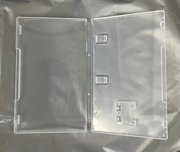 50 PCS Standard Replacement Game Case for Nintendo Switch, Clear