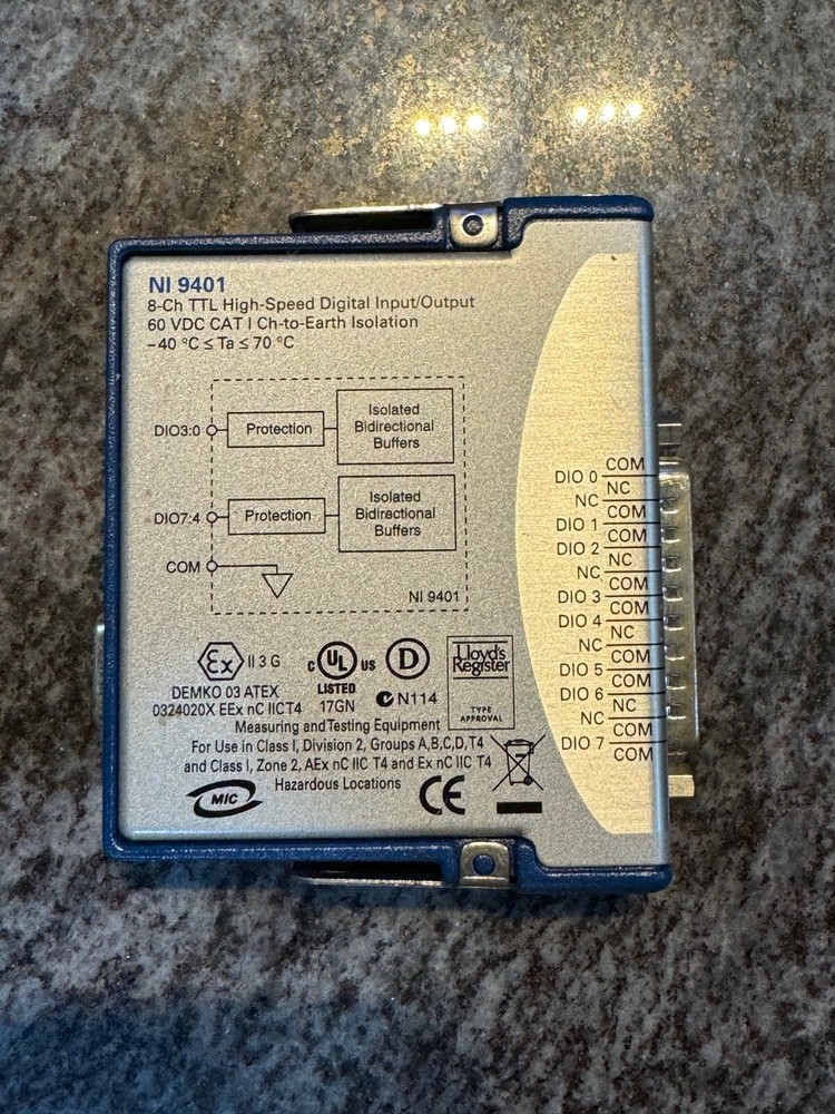 National Instruments NI-9401 cDAQ High Speed Digital Input / Output Module