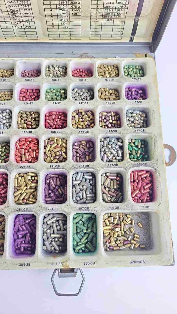 Uscan Locksmith Pin Kit Color Coded