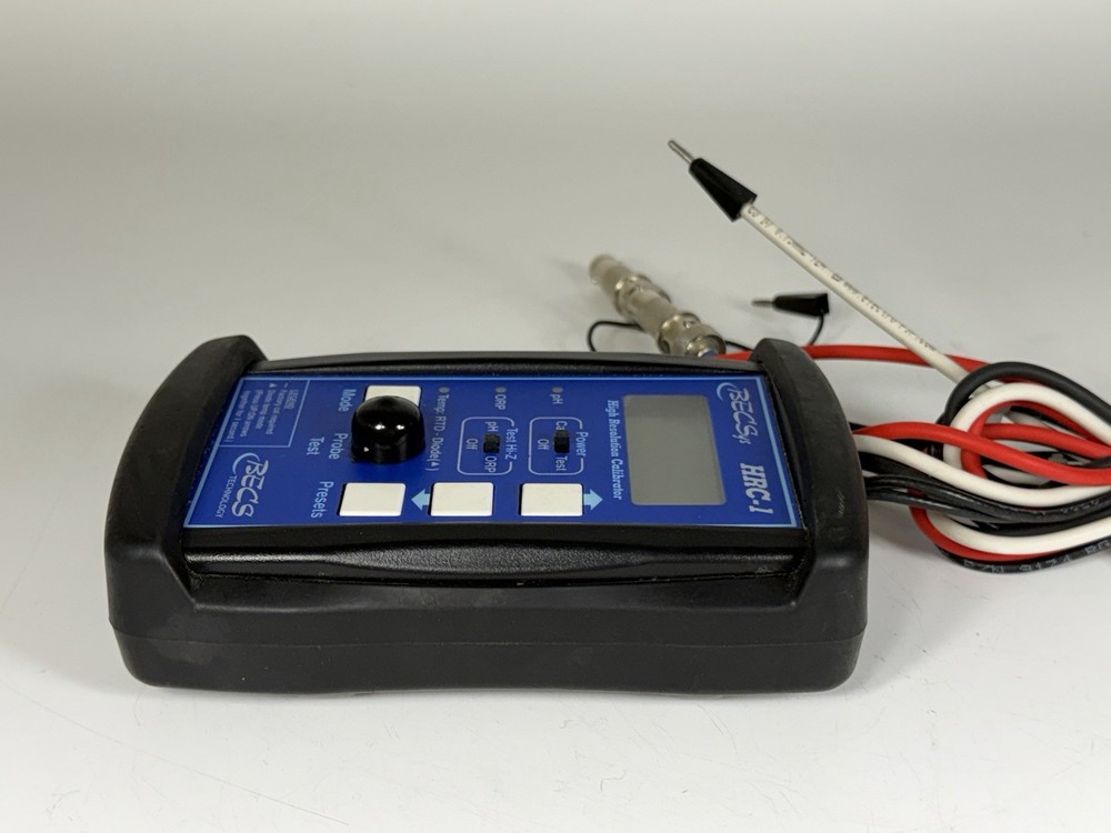 BECS Technology BECSys HRC-1 High-Performance Compact PH / ORP Tester with Probs