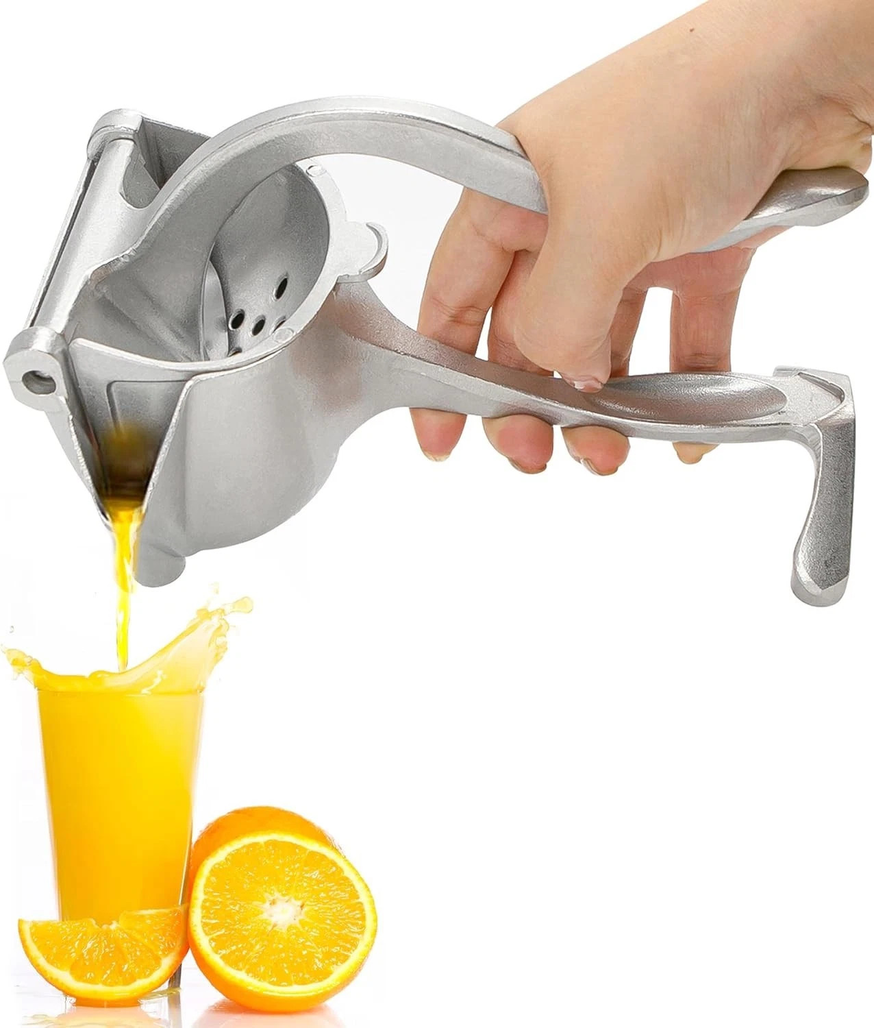 Metal Manual Juicer Fruit Juice Heavy Duty Squeezer For Pressing Lemons Oranges