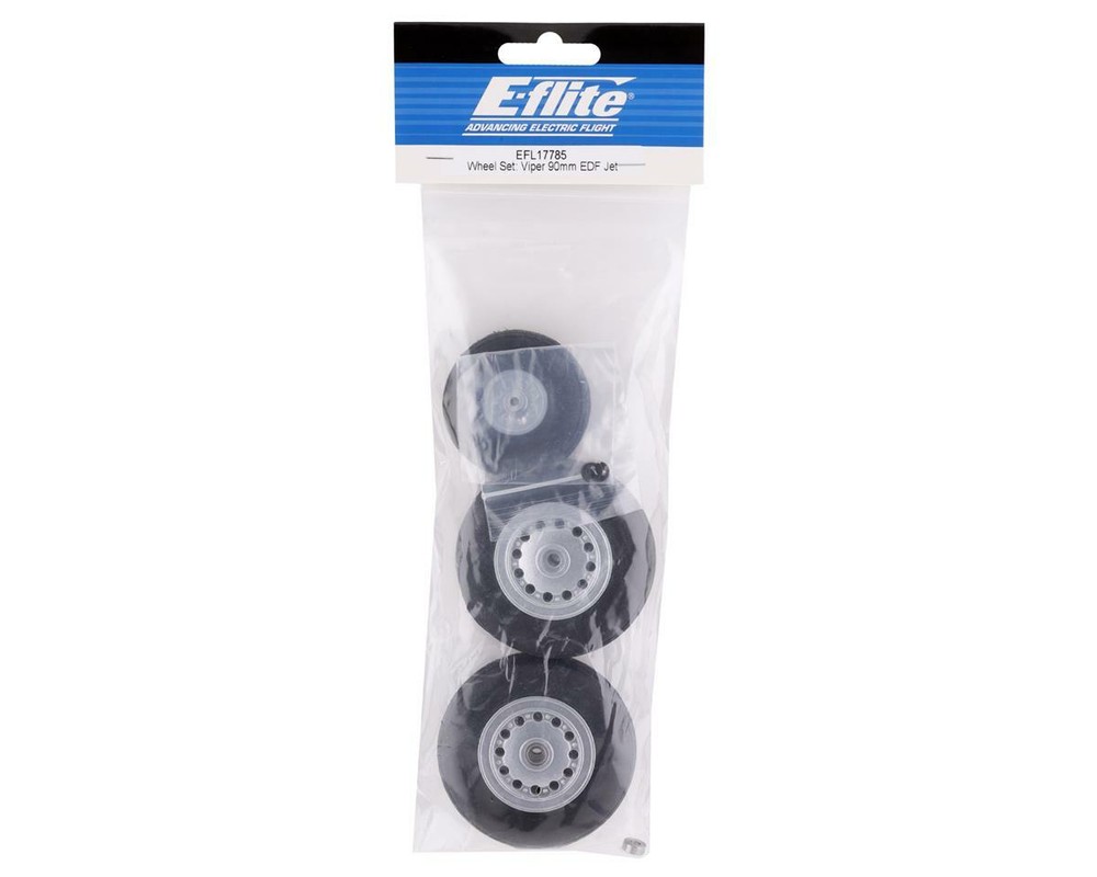 E-flite Viper 90mm Wheel Set [EFL17785]