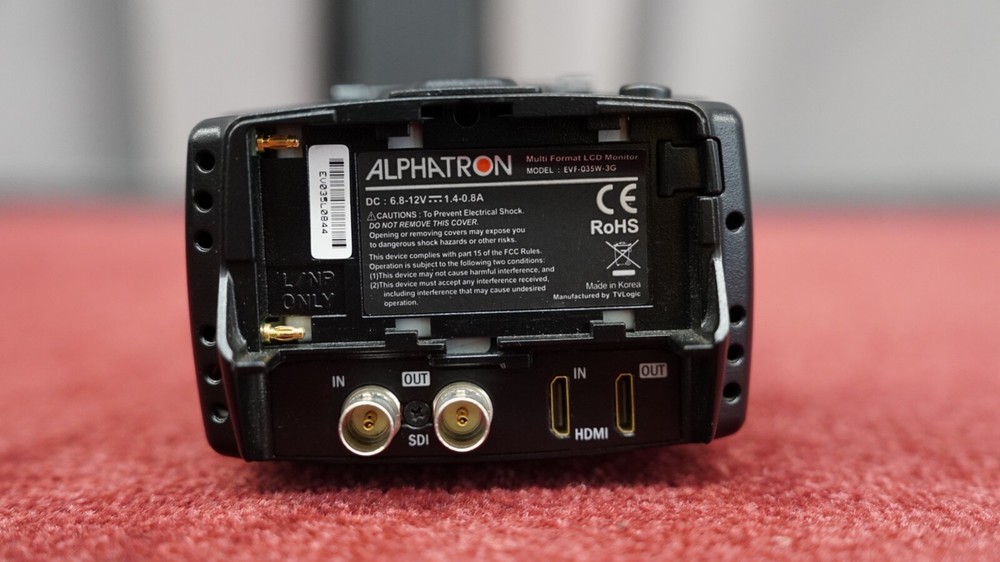 Alphatron EVF-035W-3G Electronic Viewfinder