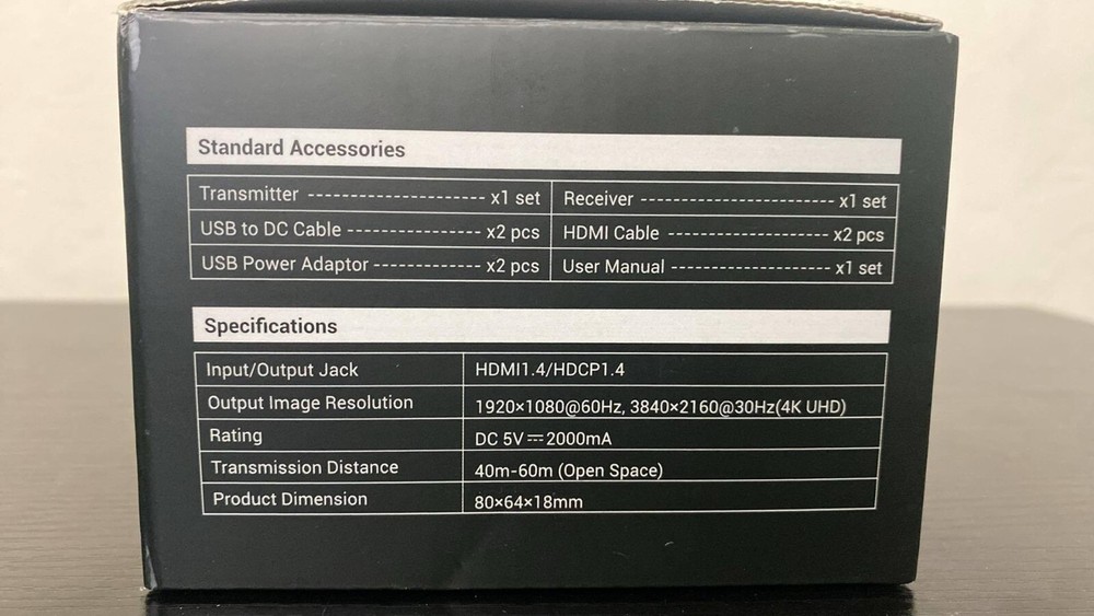 4k Ultra HD Wirless HD Extender