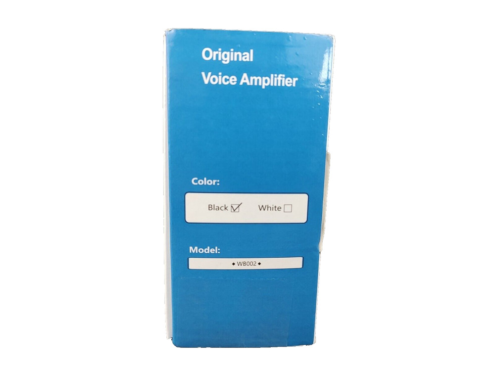 WindBridge WB002 Voice Amplifier Black Megaphone Speaker
