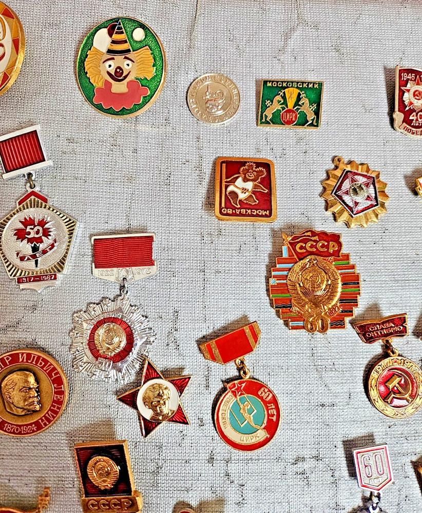 Pins From Stalin Era