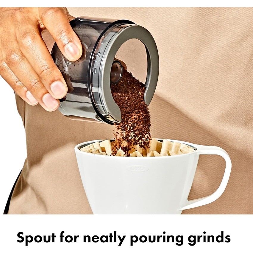 OXO Brew Compact Conical Burr Coffee Grinder
