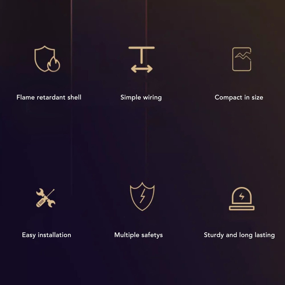 Double Power Automatic Transfer Switch 63A 2P ATS Power Transfer Switch♡
