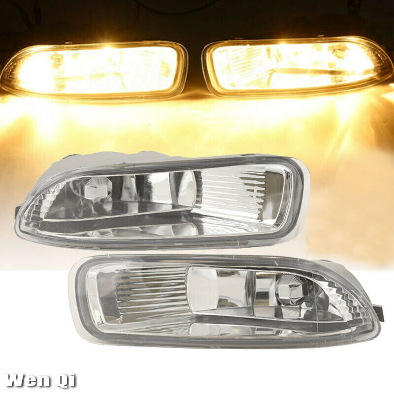 For 2003 2004 Toyota Corolla Halogen Driving Fog Lights Lamps w/Switch Wiring