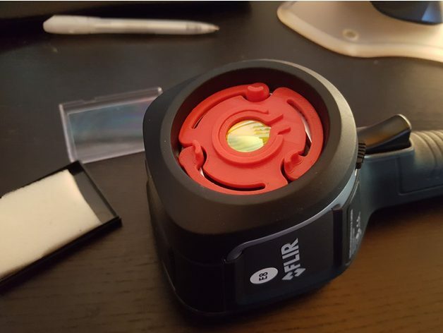 Flir Series E4 E5 E6 E8 E9 ZnSe Macro Lens 20mm Holder Adjustment Tripod Holder