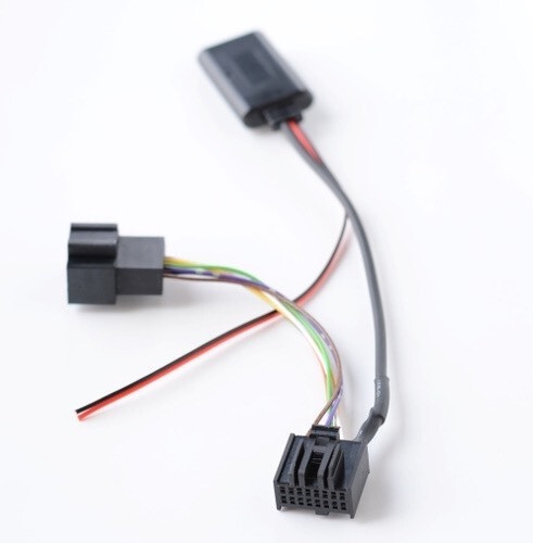 Plug&play Bluetooth music mp3 aux input adaptor cable module For Saab 9-3 9-5