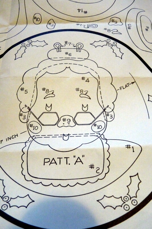 *GREAT VTG CHRISTMAS CRAFTS Mail Order SEWING PATTERN