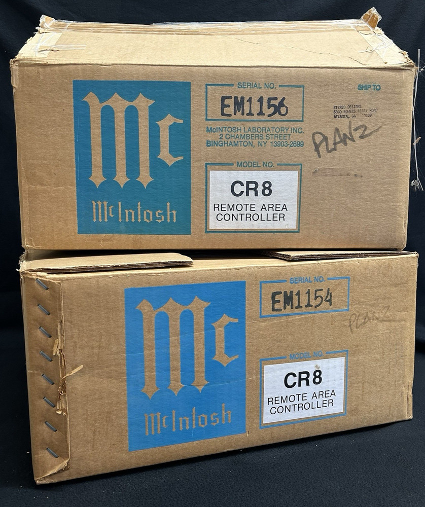 McIntosh CR8 Remote Area Controller with Remote in Original Box