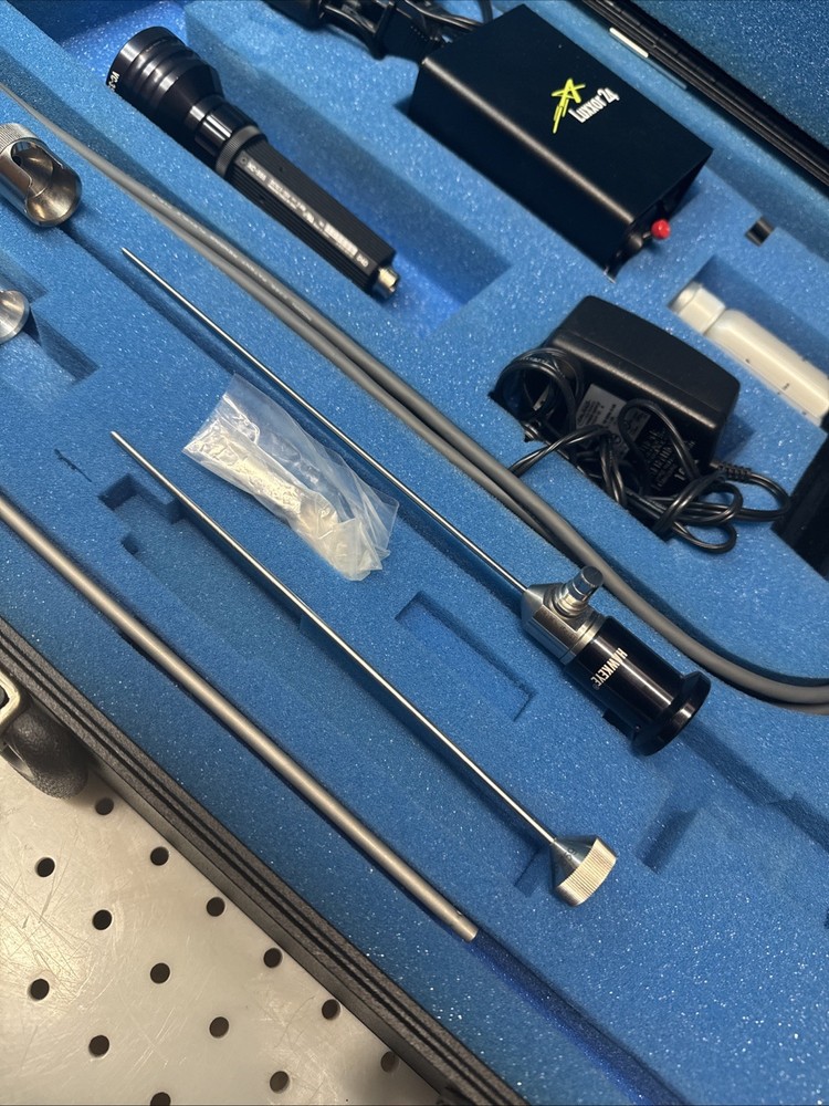 Hawkeye Gradient Precision Borescope Kit With XC-555 Camera and Attachments