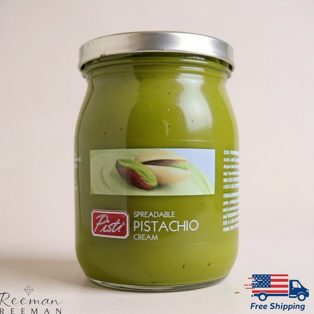 PISTI Spreadable Pistachio Cream 600g exp: 16-10-2026 Free Shipping