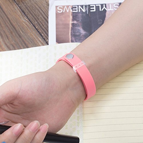 Compatible with Fitbit Flex 2 Bands,Replacement for Small B9:Lavender Pink Teal
