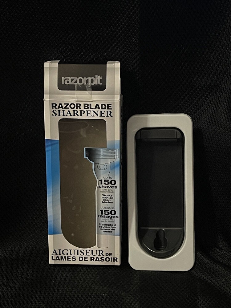 RazorPit Men's Razor Blade Sharpener Black Great!!