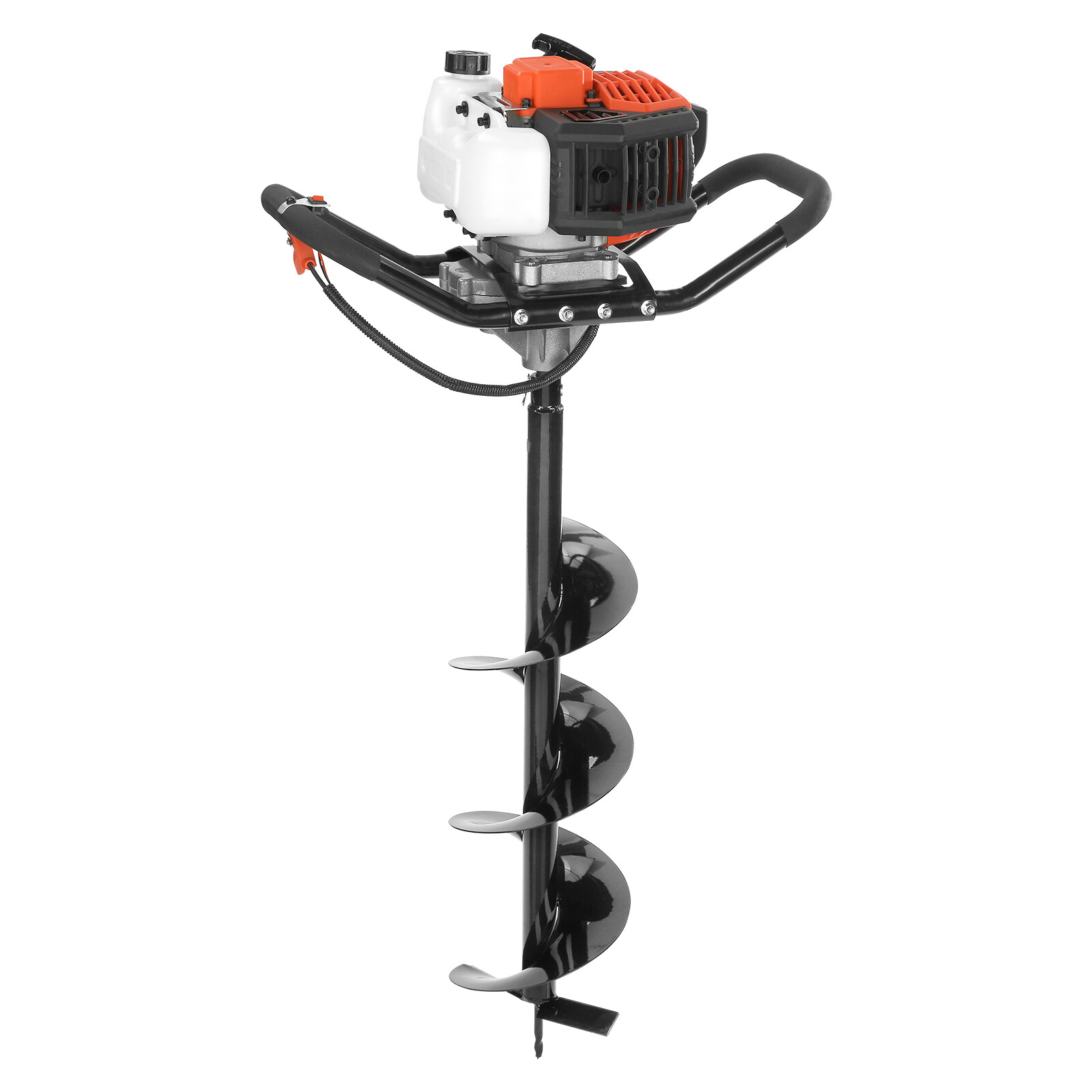 43cc Gas Powered Post Hole Digger with 8-Inch Auger Bit