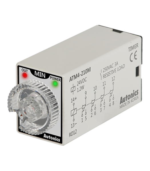 AUTONICS ATM4-210M Miniature Analog Timer "US STOCK"