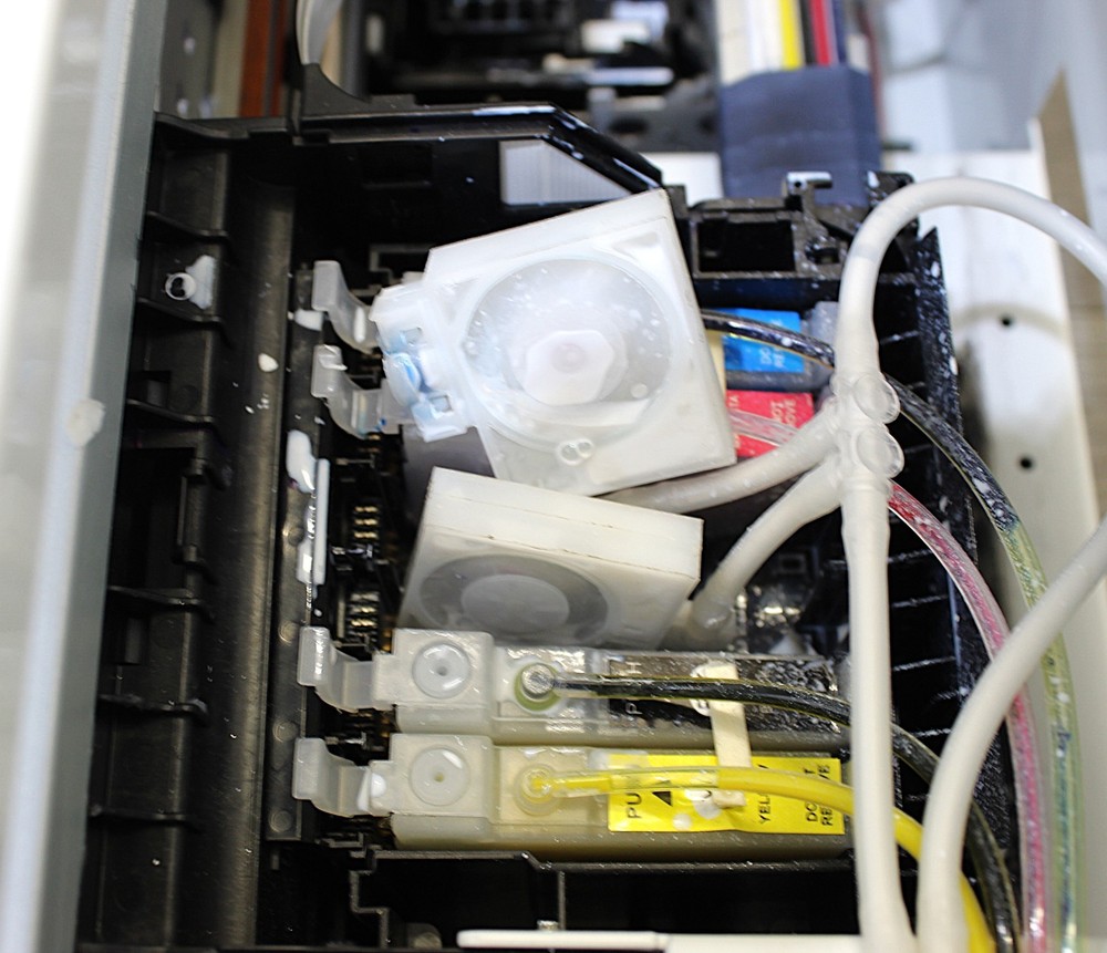 InkSonic R1390 A3 DTF Printer Bundle – Lightly Used, Tested, White Ink System