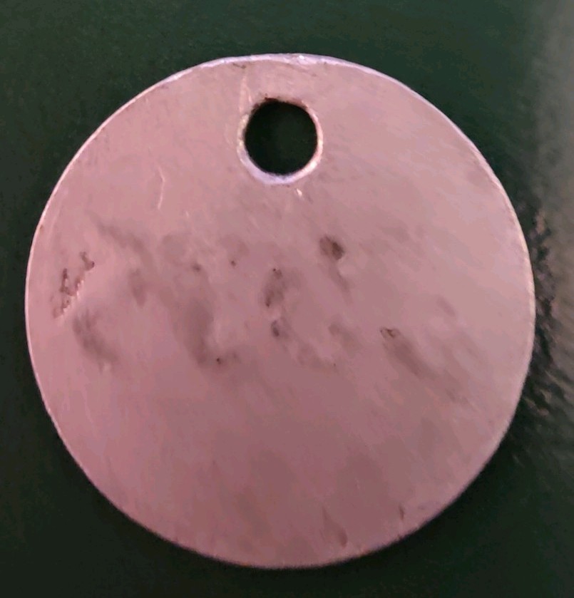 Barnburgh Colliery Pit Tally Token marked Barnburgh 2070