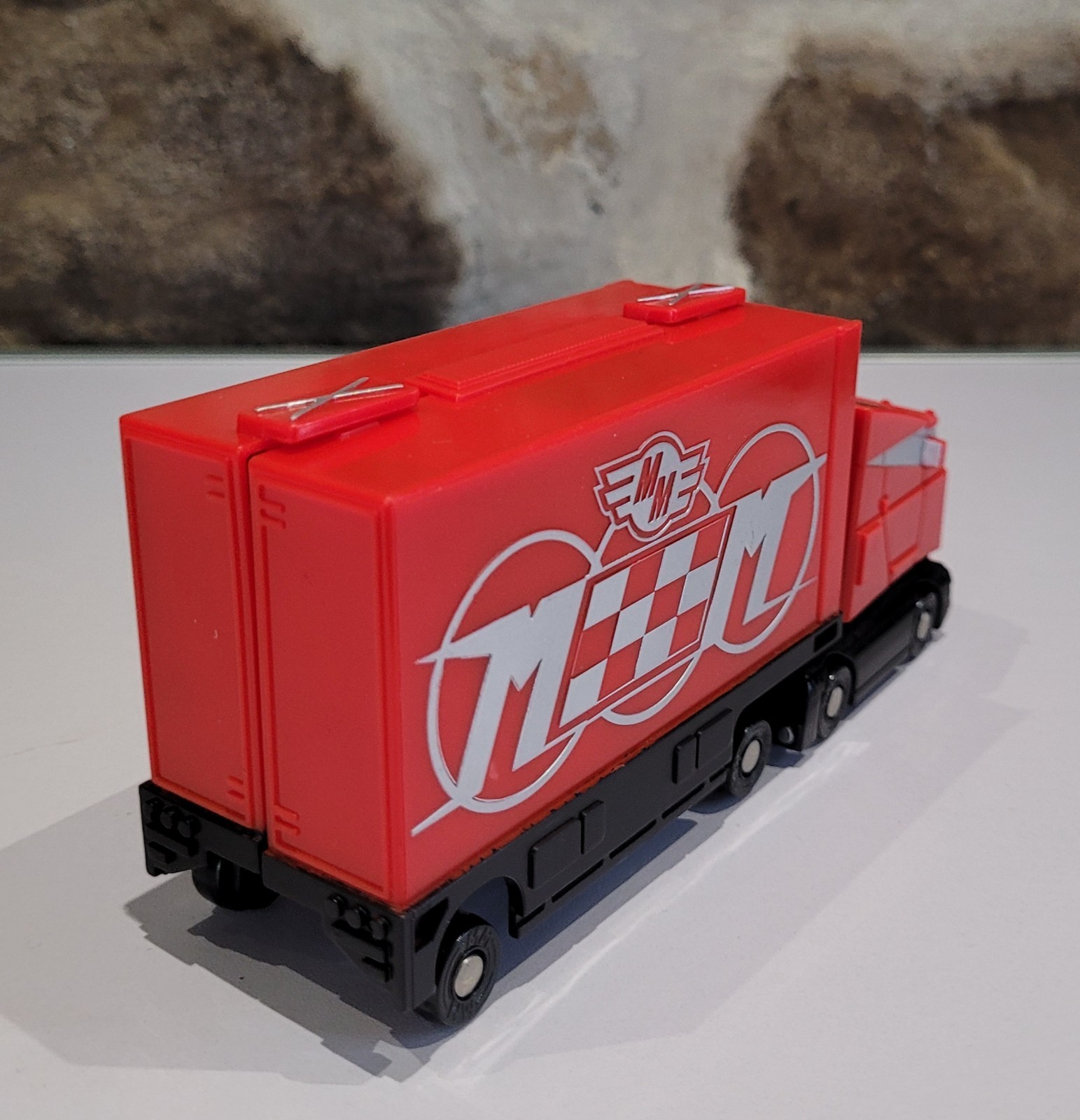 Micromachines 2002 Finish Line Truck Complete With Exclusive Playset Vehicle