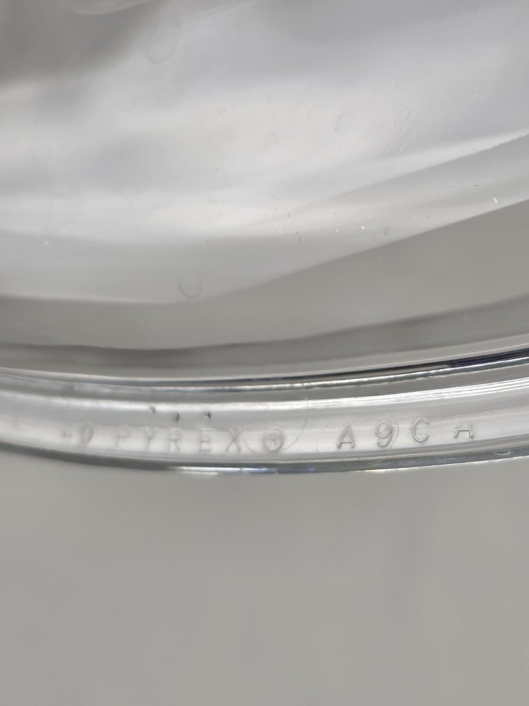 PYREX Lid A9CA A-9-C-A Clear Glass - Replacement Lid Only