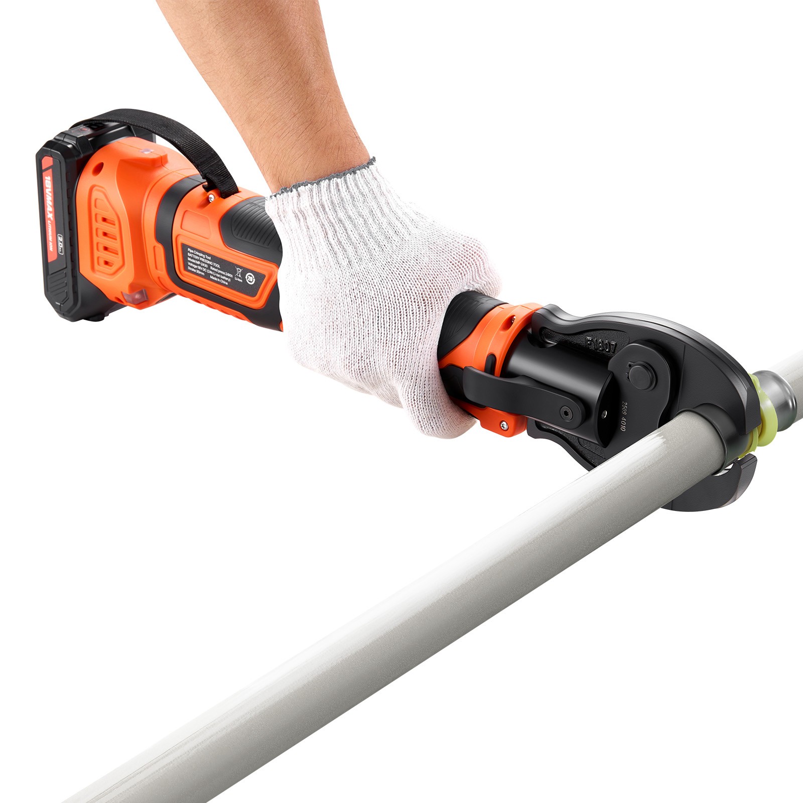 Uimoso 18V Press Tool Kit for 1/2" 3/4" 1" PEX Pipe Stainless Steel Ring