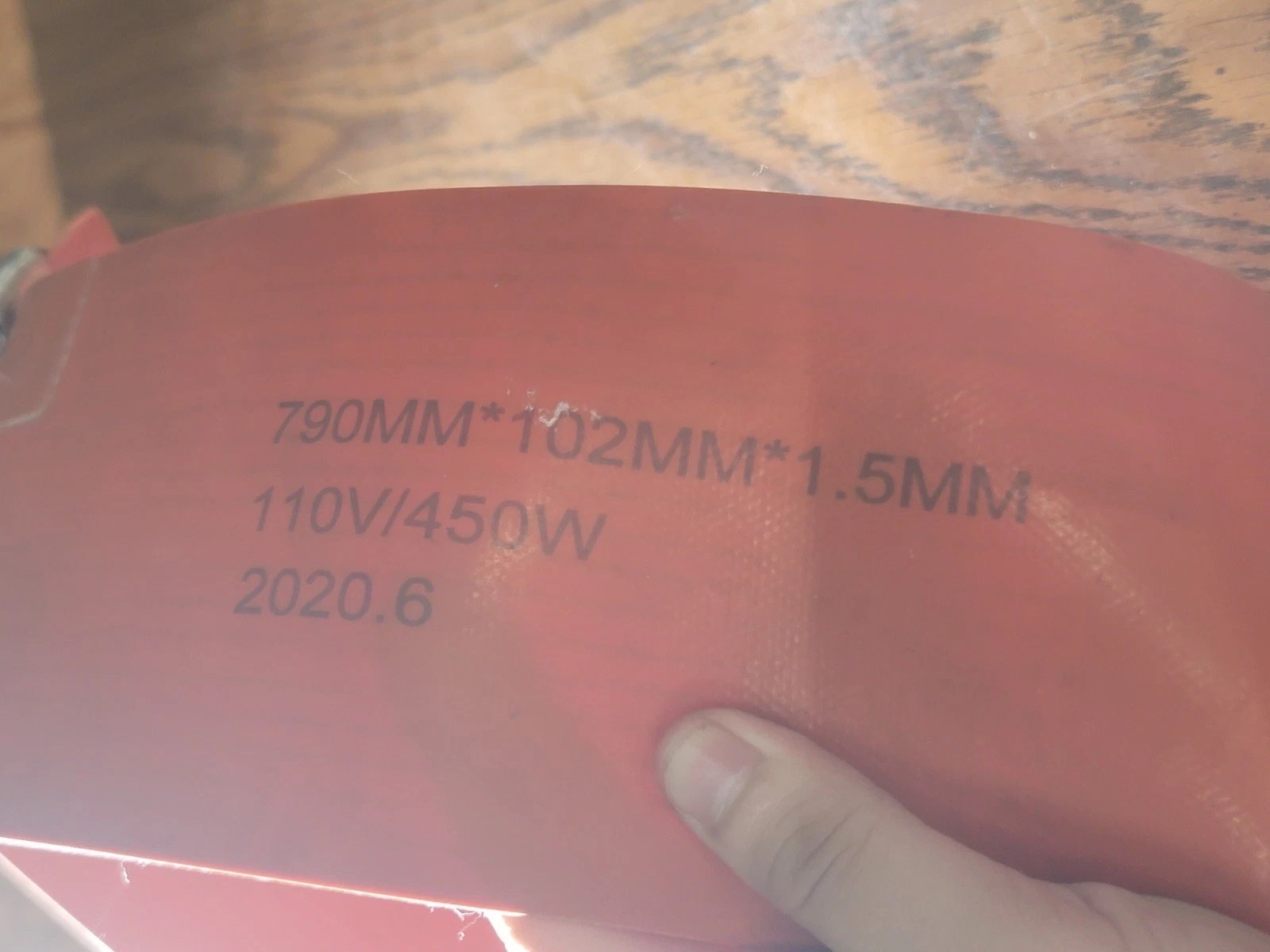 110V Oil Drum Heater Silicone Heating Blanket 1.5mm Rubber Heater