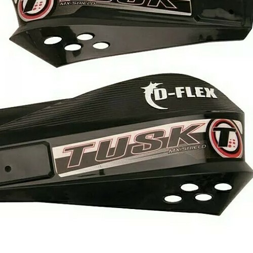 Tusk Mx D-Flex Black Hand Guards Dirt Bike Atv Motocross Mx Handguards Yamaha
