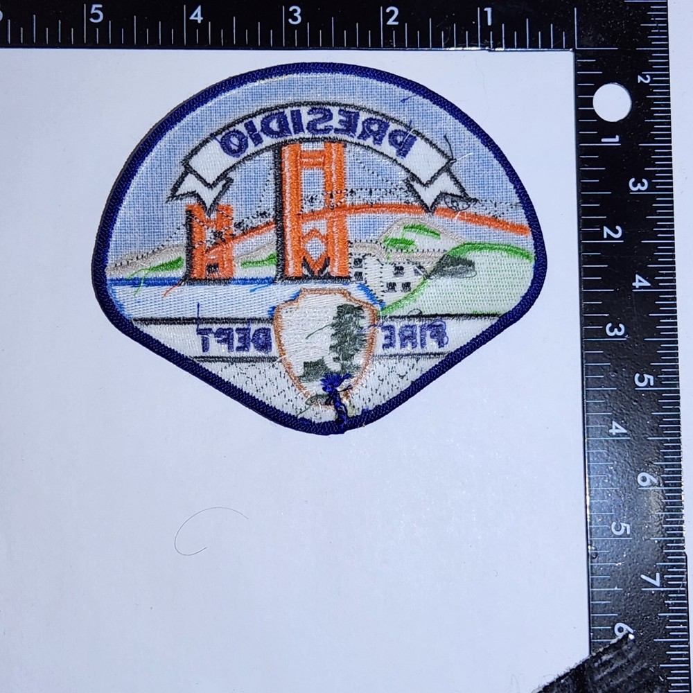 Presidio Fire Department Patch. Great Condition!