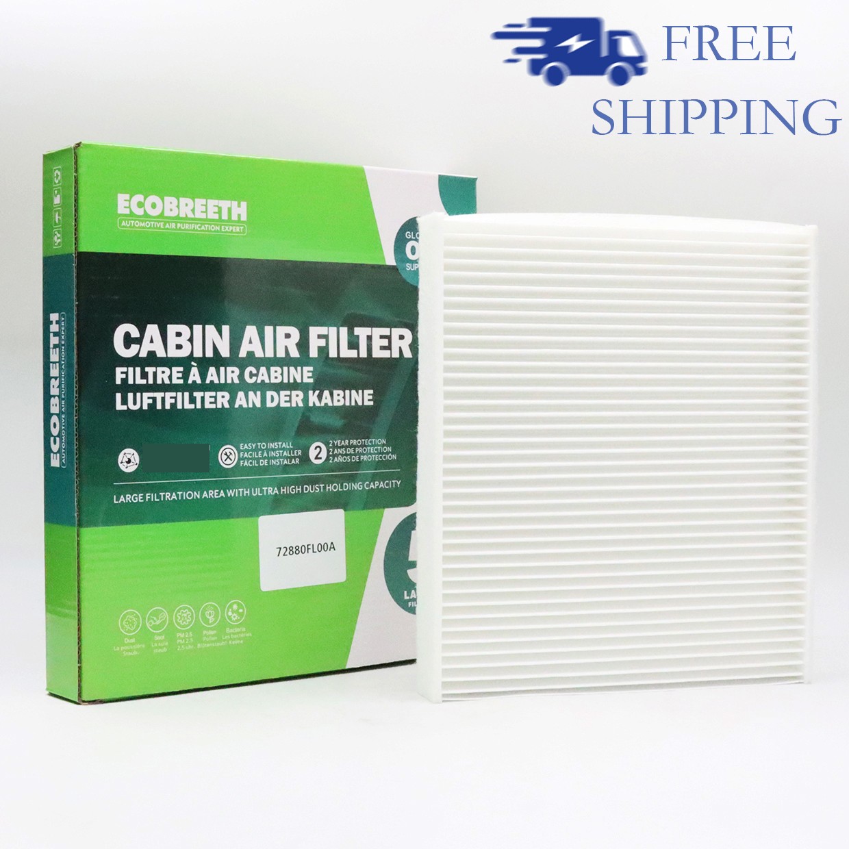 2017-2025 Subaru Cabin Air Filter GENUINE OEM PART 72880FL00A