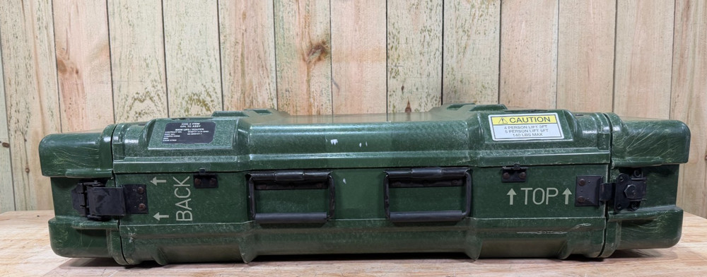 ECS Server 3U Rack Rackmount 19" X 24" Frame Waterproof Green Storage Case