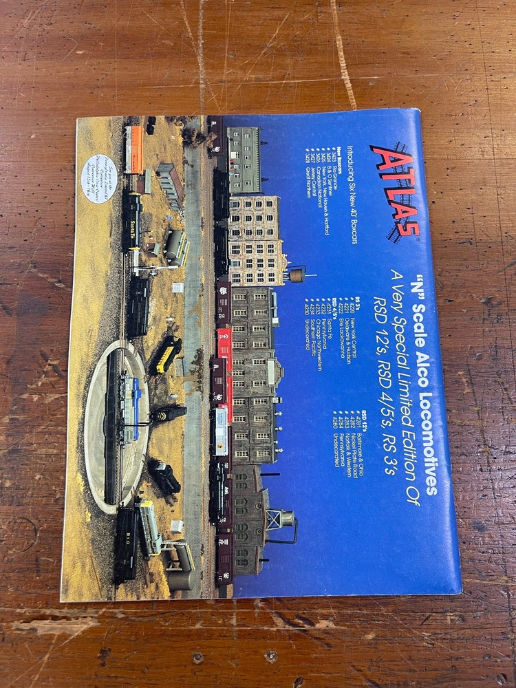 Mainline Modeler ~ August 1987 ~ Volume 8, No. 8 ~ Eugene Yard 1946, LV GP38