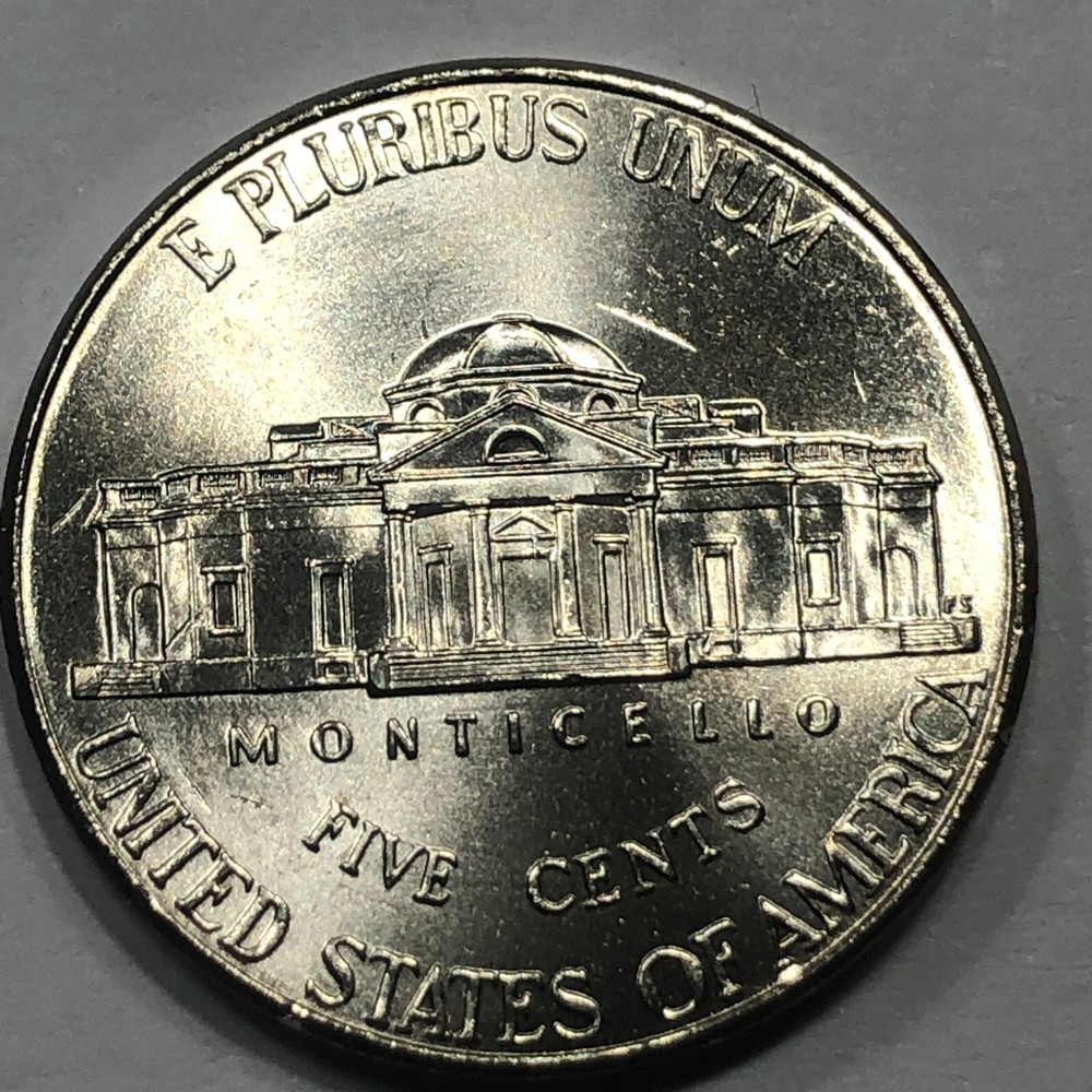 2010- P Jefferson Five Cent Coin - Uncirculated