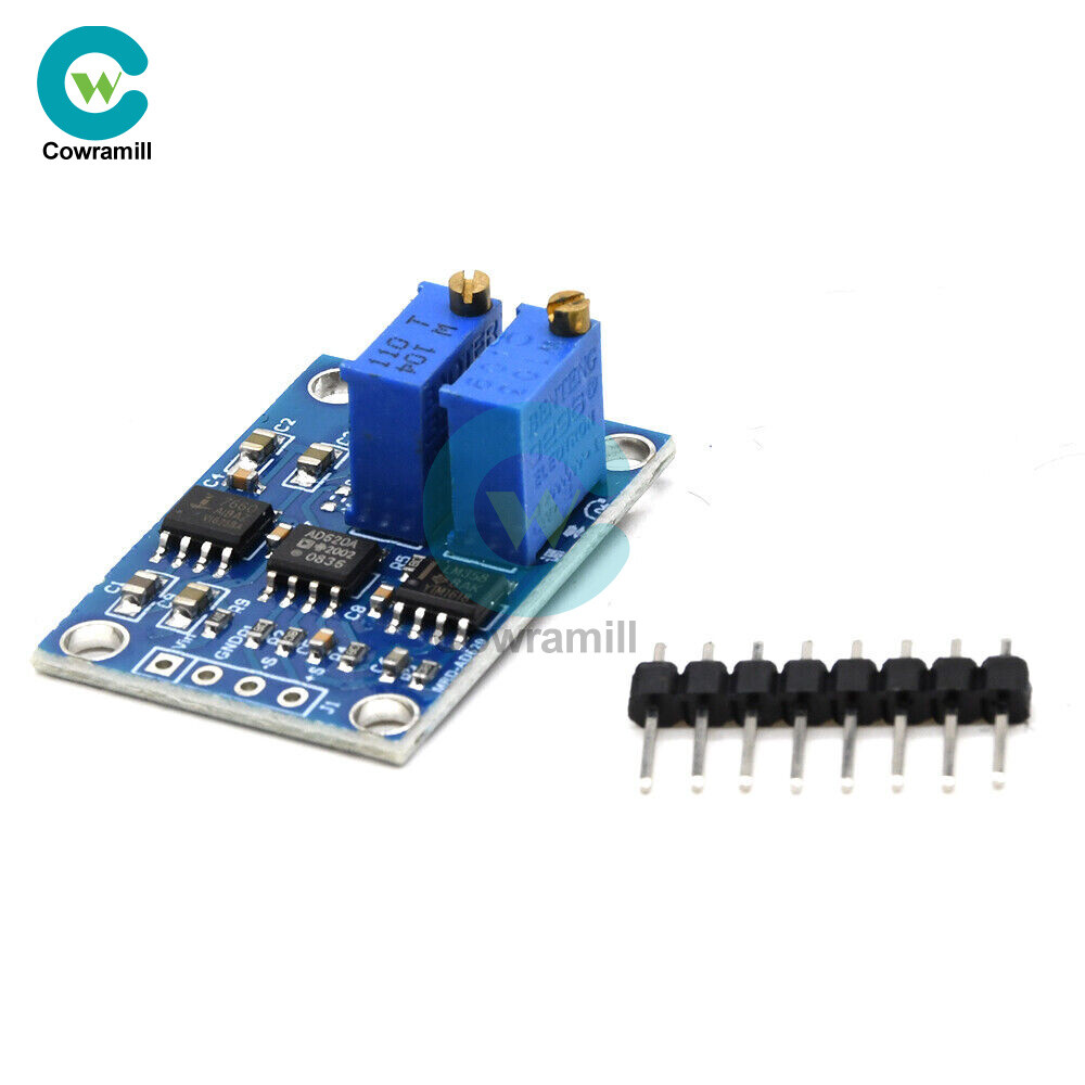 AD620 Microvolt MV Voltage Amplifier Signal Instrumentation Module Board