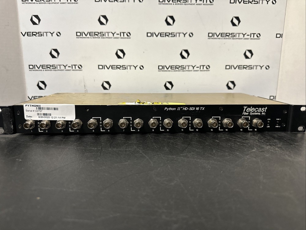 Telecast python II HD-SDI 16 TX FIBER SYSTEM