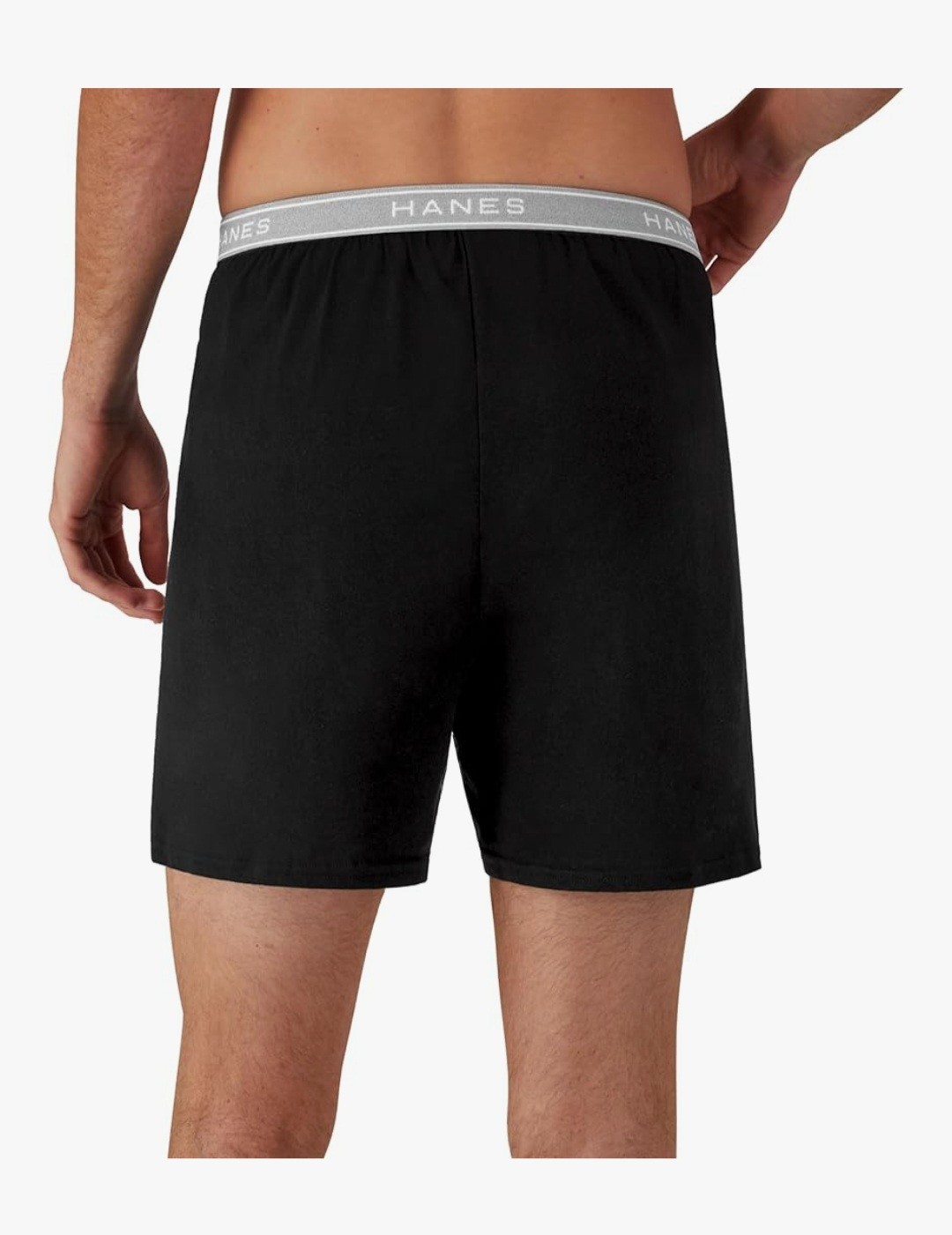 Hanes Boxers,Cool & Breathable Cotton,Exposed & Comfortflex Waistbands 5 Pack