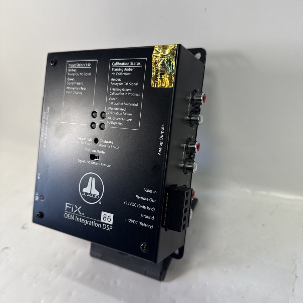 JL Audio FiX-86 OEM Integration DSP Signal Processor Car Audio | TESTED