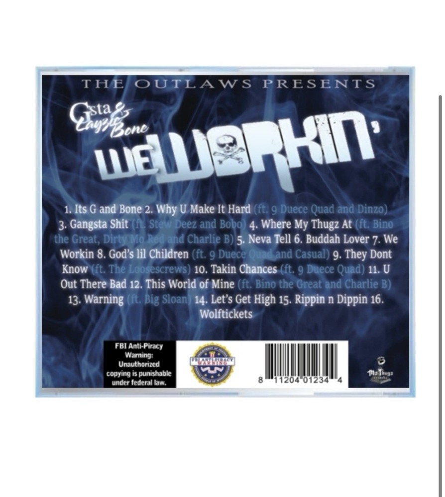 Layzie Bone And Gsta We Workin Cd