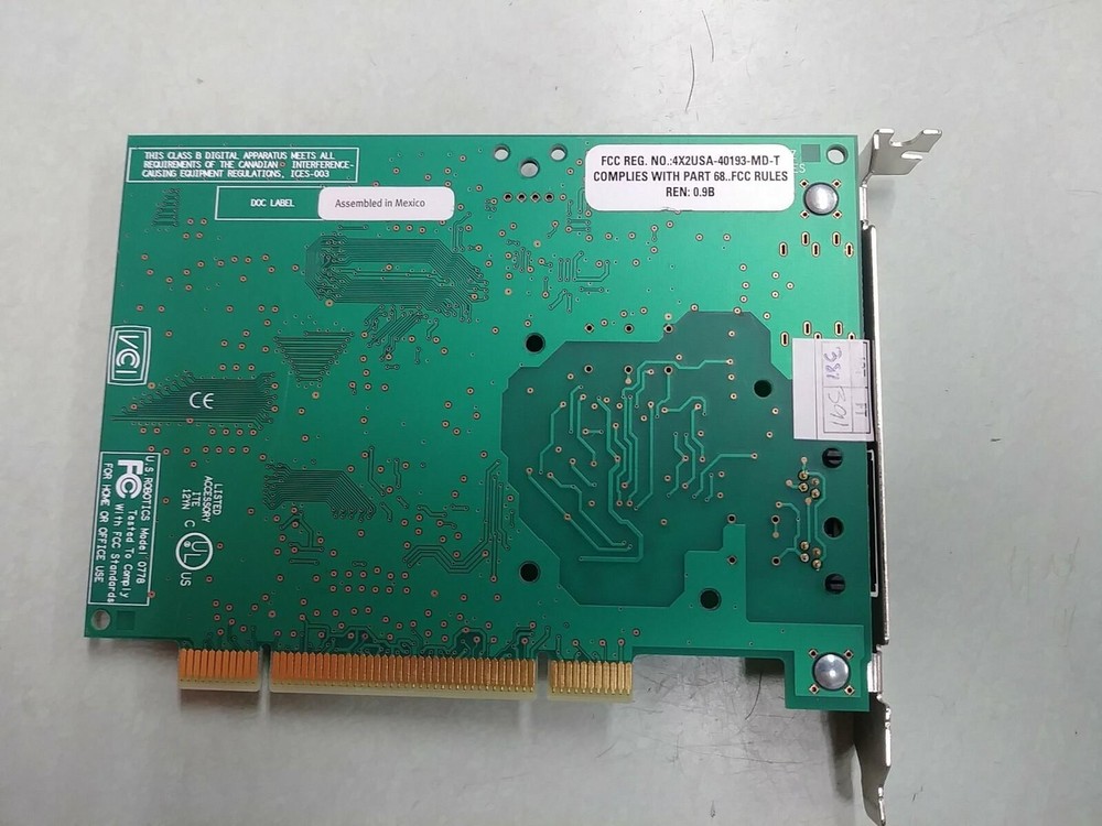 U.S. Robotics 3Com 3CP5610A 56 Kbps FAX MODEM