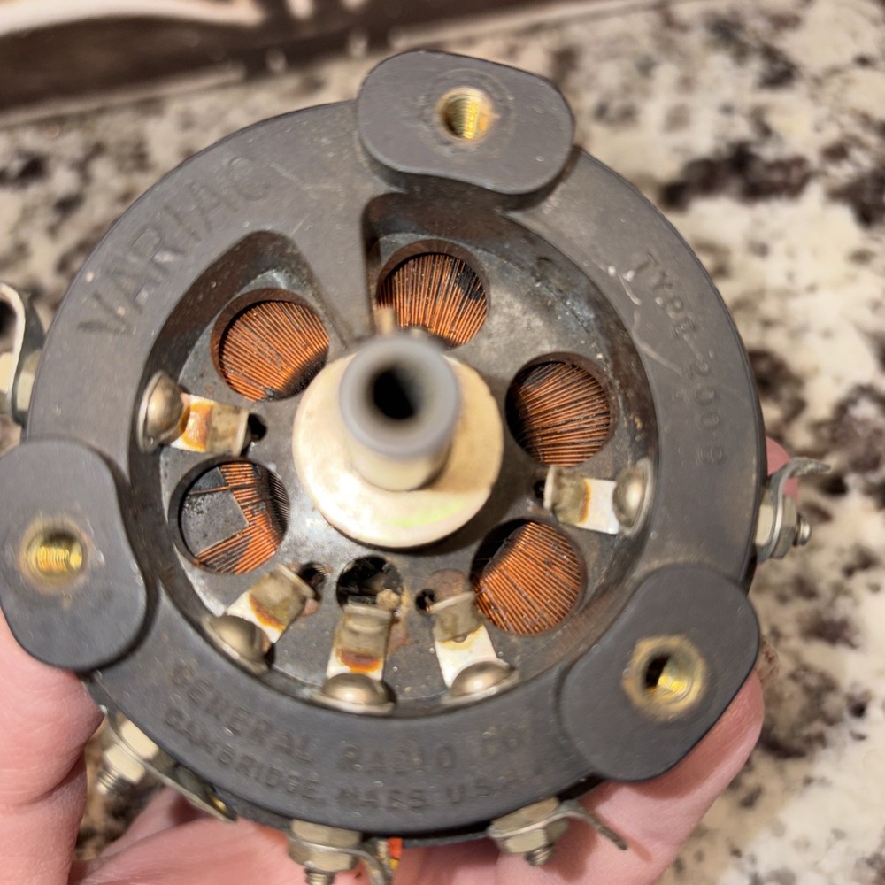 General Radio Co. Variac Type 200-B Adjustable Autotransformer - 170VA UNTESTED