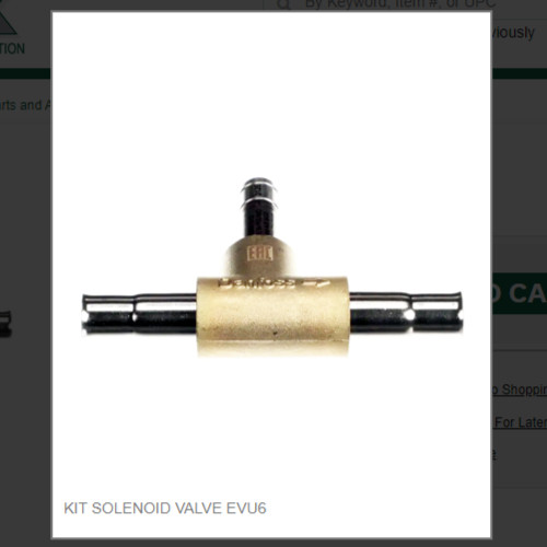 KIT SOLENOID VALVE EVU6 # 9151192-102