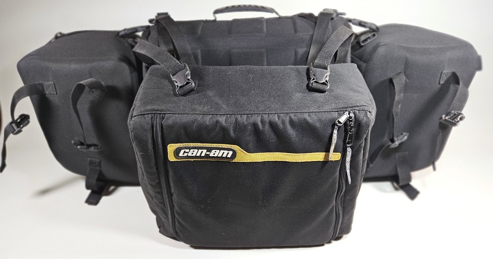 Vintage Can-Am Soft Cargo Storage Bags
