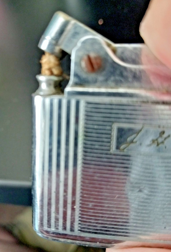 Vintage Silver Ronson Adonis Lighter