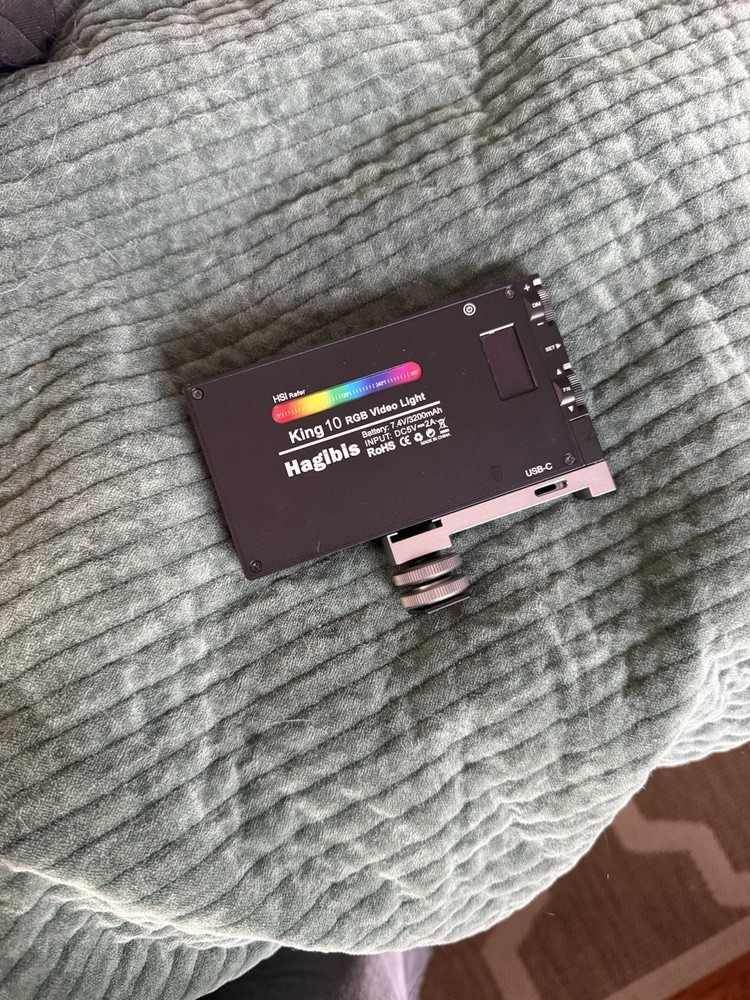 RGB Video Light Hagibis LED Camera Light