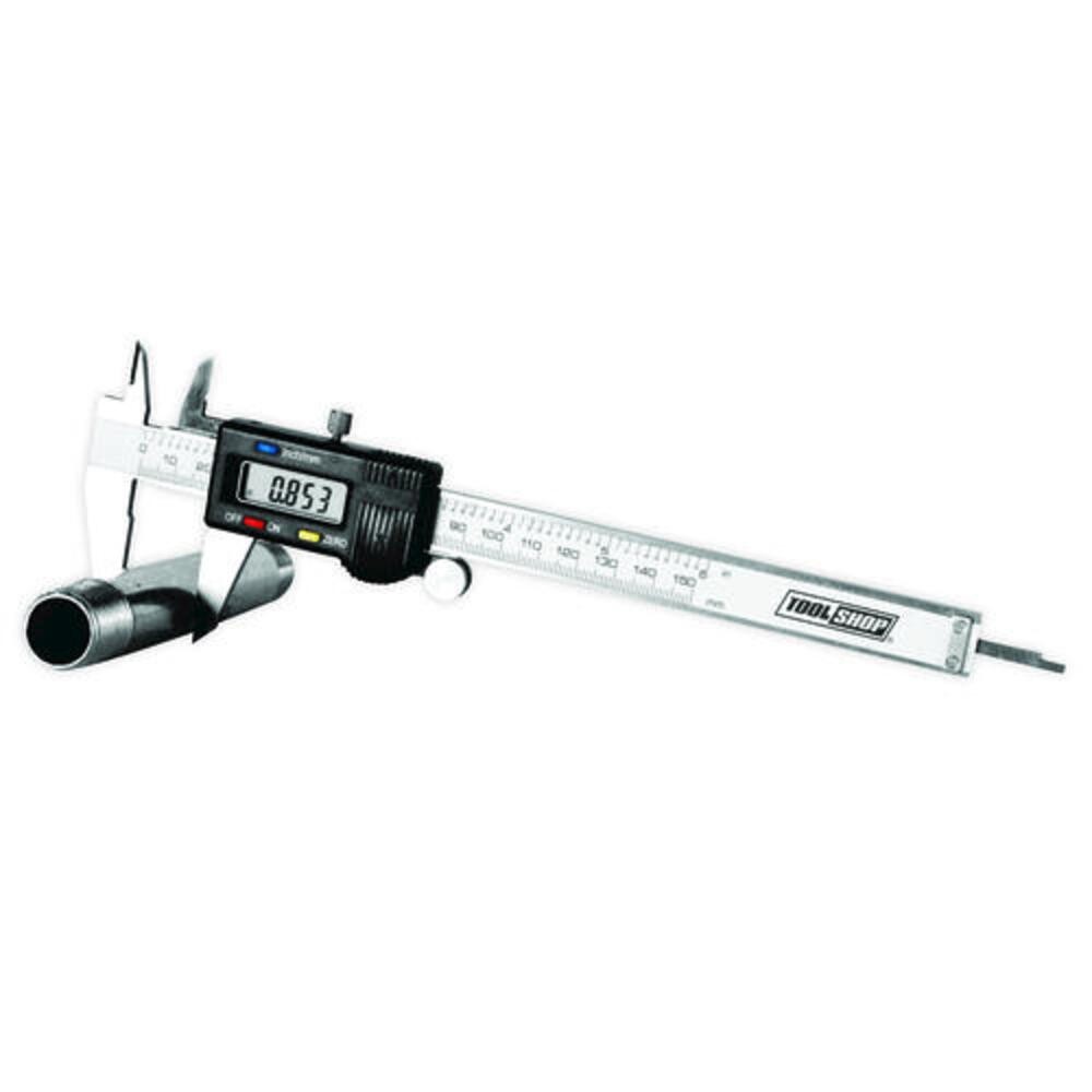 Tool Shop 6" Stainless Steel Digital Caliper