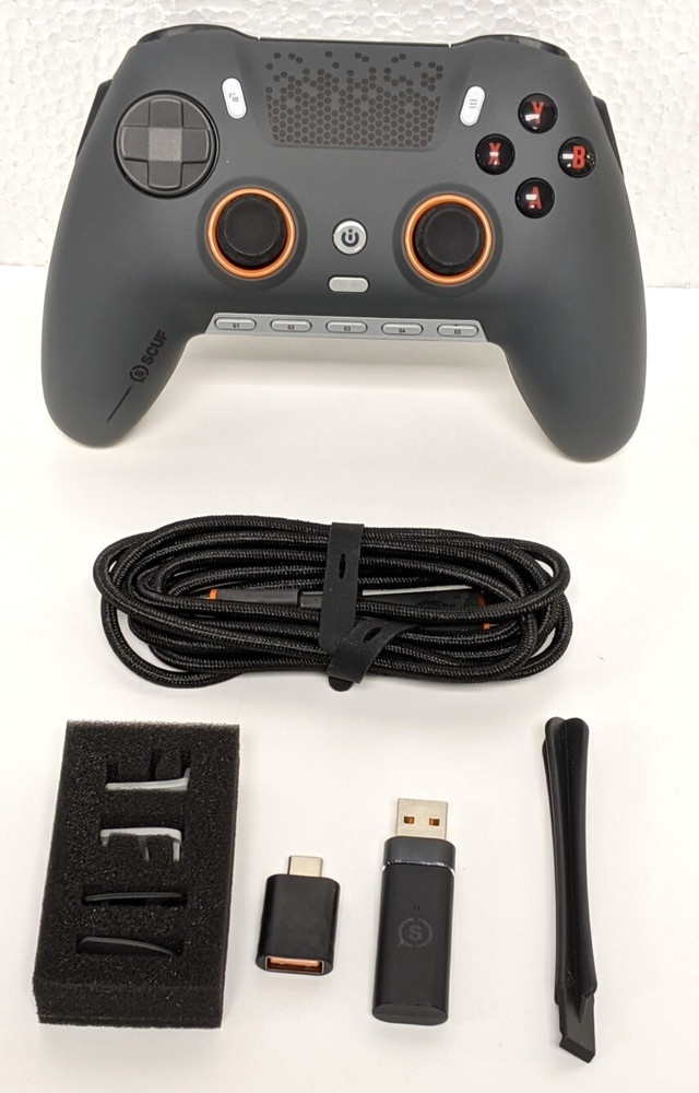 SCUF ENVISION PRO Wireless PC Only Gaming Controller Dark Gray